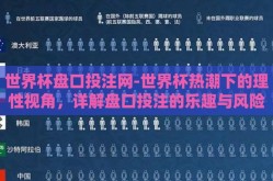 世界杯盘口投注网-世界杯热潮下的理性视角，详解盘口投注的乐趣与风险