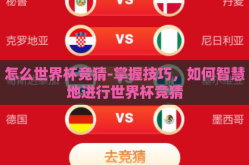 怎么世界杯竞猜-掌握技巧，如何智慧地进行世界杯竞猜
