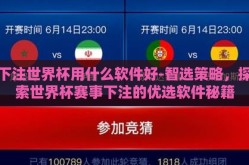 下注世界杯用什么软件好-智选策略，探索世界杯赛事下注的优选软件秘籍