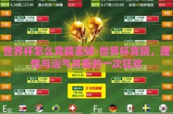 世界杯怎么竞猜买球-世界杯竞猜，理性与运气并重的一次狂欢