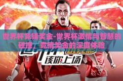 世界杯竞猜奖金-世界杯激情与智慧的碰撞，竞猜奖金的深度体验