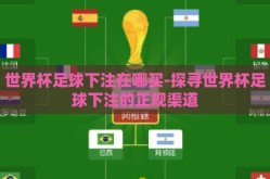 世界杯足球下注在哪买-探寻世界杯足球下注的正规渠道