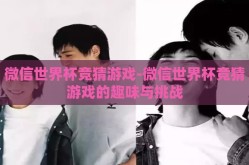微信世界杯竞猜游戏-微信世界杯竞猜游戏的趣味与挑战
