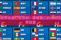 世界杯盘口合法吗?-球赛盘口的法律边界探索