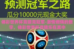 体彩世界杯竞猜竞冠军-激情燃烧的数字，体彩世界杯竞猜乐在其中