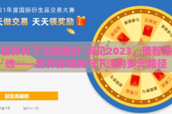 世界杯下注哪里好-洞见2023，理智之选——世界杯观赛与下注的多元路径