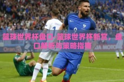 篮球世界杯盘口-篮球世界杯新赏，盘口解析与策略指南