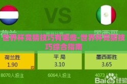 世界杯竞猜技巧有哪些-世界杯竞猜技巧综合指南