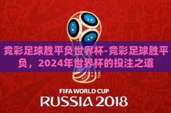 竞彩足球胜平负世界杯-竞彩足球胜平负，2024年世界杯的投注之道