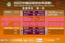 世界杯竞猜官网加c77,tv-追逐胜局的激情，2023年世界杯足球赛竞猜新体验——打造c77.tv独家揭秘