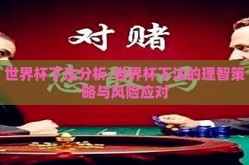 世界杯下注分析-世界杯下注的理智策略与风险应对