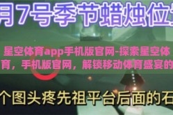 星空体育app手机版官网-探索星空体育，手机版官网，解锁移动体育盛宴的一站式平台