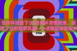 世界杯微信下注-世界杯激情碰撞，微信下注的数字风暴——透视足球热潮中的新兴娱乐现象