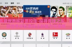 竞猜世界杯彩票投注-探寻竞技之乐，竞猜世界杯彩票投注的魅力与策略