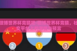 微博世界杯竞猜吧-微博世界杯竞猜，社交平台上的激情与预言