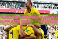 手机如何进行世界杯竞猜-手机的便利与世界杯竞猜的桥梁——一部科技与娱乐的融合之旅