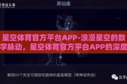 星空体育官方平台APP-浪漫星空的数字脉动，星空体育官方平台APP的深度体验