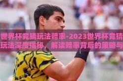 世界杯竞猜玩法赔率-2023世界杯竞猜玩法深度揭秘，解读赔率背后的策略与智慧