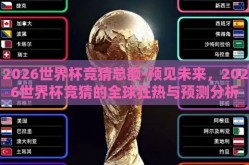 2026世界杯竞猜总额-预见未来，2026世界杯竞猜的全球狂热与预测分析