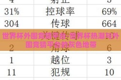 世界杯外围竞猜平台-世界杯热潮与外围竞猜平台的灰色地带