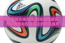 世界杯竞猜在线投注-足球激情盛宴，世界杯竞猜与在线投注的欢乐盛界