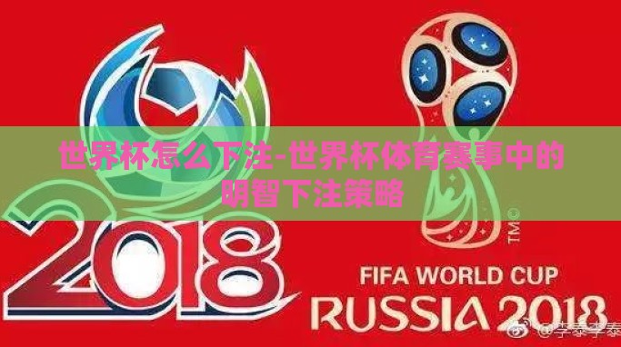 世界杯怎么下注-世界杯体育赛事中的明智下注策略
