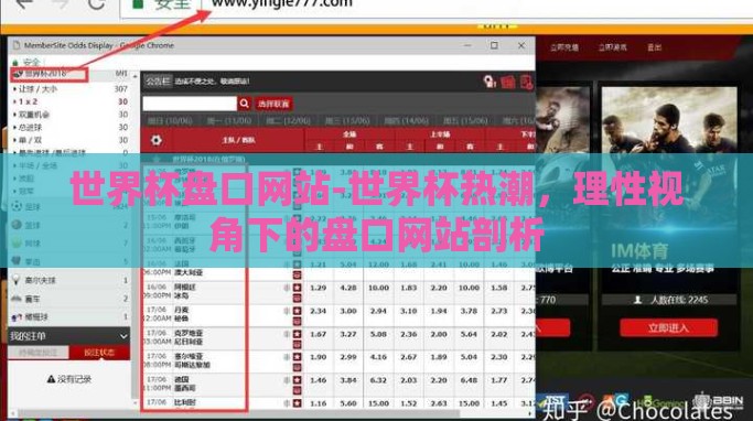 世界杯盘口网站-世界杯热潮,理性视角下的盘口网站剖析 世界杯盘口网站-世界杯热潮,理性视角下的盘口网站剖析