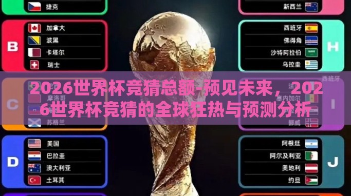 2026世界杯竞猜总额-预见未来，2026世界杯竞猜的全球狂热与预测分析