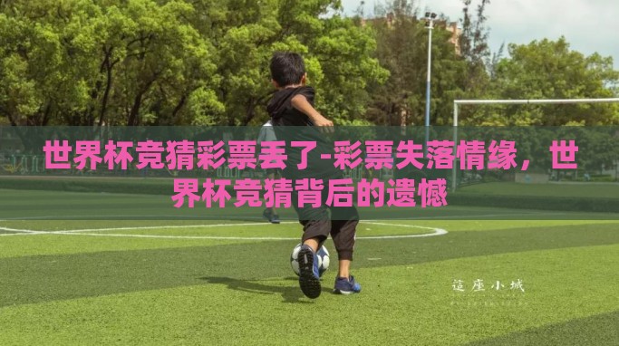 世界杯竞猜彩票丢了-彩票失落情缘,世界杯竞猜背后的遗憾 世界杯竞猜彩票丢了-彩票失落情缘,世界杯竞猜背后的遗憾